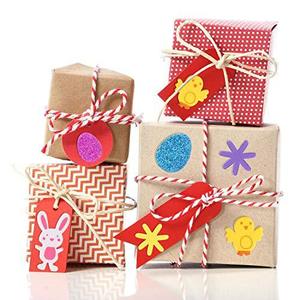 100 Piezas de Pegatinas de Espuma <span class=keywords><strong>EVA</strong></span> para Niños, Decoraciones de Pascua DIY, Pegatinas de Huevos y Conejitos con Brillantina para Manualidades y Fiestas Infantiles - Product Image 5