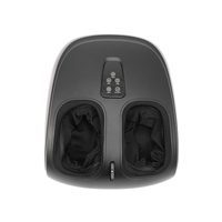 M Super Mini Elektrisches Fußmassagegerät mit Heizung, Luftdruck, Vibration, Abnehmbarem Bezug, Praktischem Griff, Stecker und Fernbedienung, P1-P5 Modi