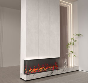 YIKA venta al por Mayor moderno Wifi Control remoto Led decorativo interior TV soporte 3 lados Australia calentador de chimenea eléctrica - Product Image 1