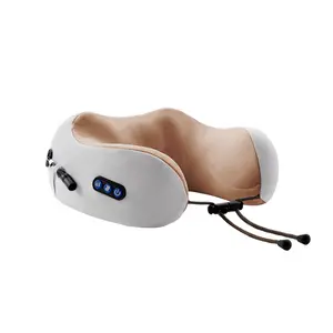 Electronic Heat Infrared Shiatsu Deep Kneading Back Car Neck Massage Pillow