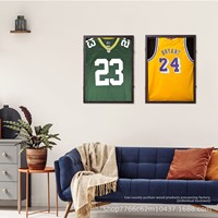 Fabricant de vitrines universelles sur mesure pour maillots de sport, cadre multi-usages avec porte magnétique, marque privée