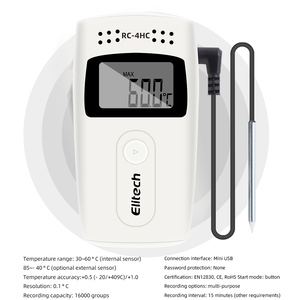 RC-4HC LCD <b>Temperature</b> & Humidity <b>Data</b> <b>Logger</b> USB 16000 Points Mini Storage Cold-chain - Product Image 5
