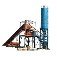 Centrale à béton Elba 60m³/h avec cabine de contrôle par logiciel informatique, station de béton prêt à l'emploi