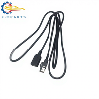 Adaptateur marron 4 broches vers prise USB, câbles de charge et de données, faisceau de câblage USB d'extension pour autoradios Nissan X-Trail et Toyota