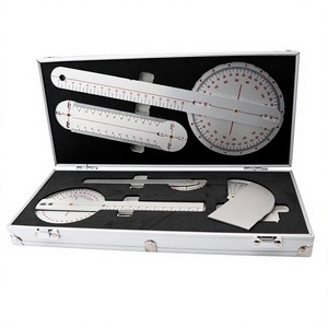 Goniomètre médical multi-angles en aluminium pour la mesure des articulations, outil d'évaluation et de rééducation orthopédique - Product Image 3