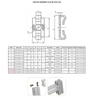 Industrial Fastener 330.02-06 Hot Well-made Industrial Used Products Stainless Steel Material Flat C-clip Spring Fastener
