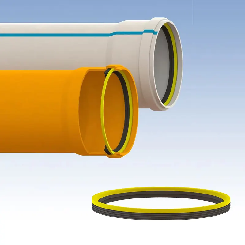 PVC drenaj borusu bağlantı parçaları sızdırmazlık halkası DN110mmDN160mm