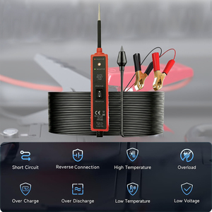 <span class=keywords><strong>Tester</strong></span> per Batterie Auto 12V con Display LCD, Scanner Diagnostico Professionale, <span class=keywords><strong>Tester</strong></span> Elettrico Auto con Identificazione Polarità e Protezione da Sovraccarico - Product Image 2