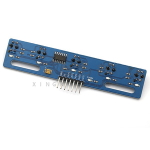 Module de capteur de suivi de ligne à 5 canaux Tcrt5000l infrarouge pour projets de robotique DIY - Product Image 2