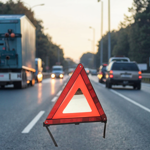 Triángulo de advertencia de 43*43*43cm reflectante alto para avería de emergencia de <span class=keywords><strong>coche</strong></span> al por mayor - Product Image 6