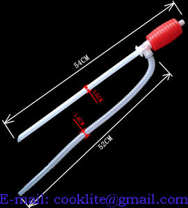Draagbare Auto Voertuig Sifon Slang Gas Water Vloeibare Syfon Overdracht Handpomp Sucker Olie Extractor - Product Image 3