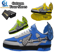 Chaussures de basket respirantes Fashion Wings avec coussin d'air pour hommes, personnalisables avec votre propre logo