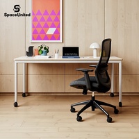 Chaise de bureau ergonomique moderne SpaceUnited en maille pivotante et réglable en hauteur pour la maison et le bureau