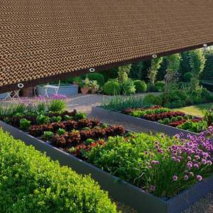 Toile d'ombrage en maille tissée en PEHD, protection UV, pour jardin, serre, patio, légumes, plantes, extérieur, œillets renforcés - Product Image 4