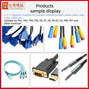 ताई झू कम्प्यूटरीकृत प्लास्टिक इंजेक्शन मोल्डिंग 200 सटीक भागों उत्पादन के लिए टी ऊर्ध्वाधर मशीन - Product Image 5