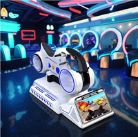 Simulateur de moto VR 9D à mouvement complet, jeu de course dynamique immersif pour parc d'aventure intérieur et utilisation sur PC à domicile