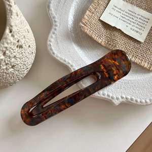 กิ๊บติดผมอะซิเตททรงปากเป็ดแบบหนา กันลื่น สำหรับผมบาง สำหรับผู้หญิงและเด็กผู้หญิง - Product Image 4