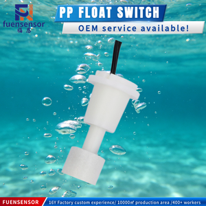 สวิตช์ลูกลอย PP แบบติดตั้งแนวตั้งสำหรับอ่างเก็บน้ำในตู้ปลาขนาดเล็ก - Product Image 1