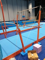 Matelas de gymnastique de haute qualité, bonne élasticité, capacité de soutien, pour barres asymétriques, poutre d'équilibre, sauts en vol.