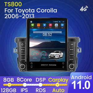 Radio para Auto MEKEDE Android IPS 2.5D DSP para Toyota <span class=keywords><strong>Corolla</strong></span> 2006-2013 8 128GB ADAS DVR Cámara 360 Luces de Teclado Radio Android - Product Image 3