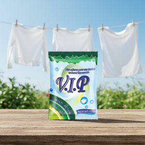 Wholesale 100g 125g Best Quality Eco-Friendly Whitening Powder Soap High Foam Floral Disposable Concentrated Stain <strong>Laundry</strong> - Product Image 1