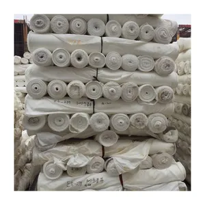 100% polyester microfibre brossé gris tissu pas cher blanc polyester tissu rouleaux pour textile à la maison