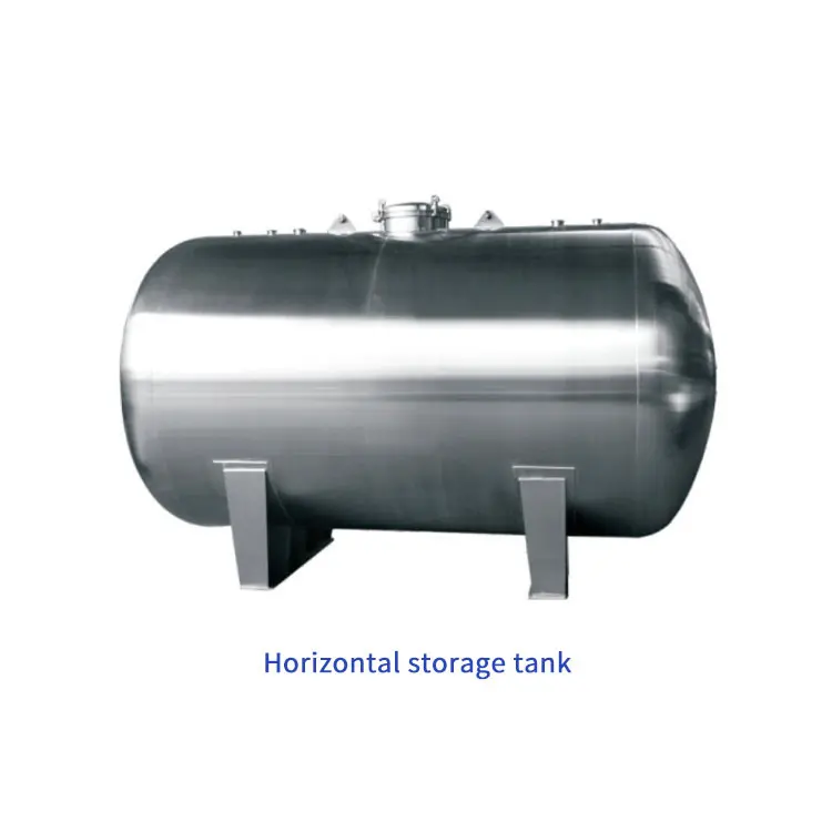 Aangepaste Roestvrij Staal Alcohol Opslagtank Water Tank Voor Cosmetische Melk Cooling Tanks