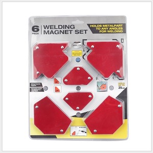 Ensemble de 6 aimants de soudage qui maintiennent le métal à n'importe quel angle pour la soudure et les outils de réparation à domicile - Product Image 1