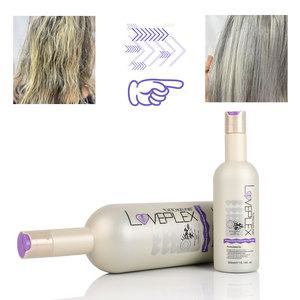 OEM Etiqueta Privada plata púrpura Toner <span class=keywords><strong>Champú</strong></span> Cabello rubio salón <span class=keywords><strong>profesional</strong></span> uso <span class=keywords><strong>champú</strong></span> <span class=keywords><strong>de</strong></span> Color - Product Image 1