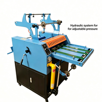 Machine de laminage hydraulique à chauffage à l'huile pour aluminium avec découpe automatique, refendage et découpe à points, finition en une seule passe