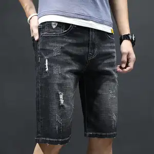 Großhandel benutzer definierte japanische Stil Hosen Street Trend Retro Wash lose Straight-Leg Herren Jeans für Männer