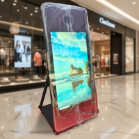 XINRUIJIA XRJ Penjualan Terlaris Mesin Foto Instan DSLR Vintage untuk Pernikahan Layar Sentuh Magic Mirror Photo Booth Flight Case Logam Tahan Lama