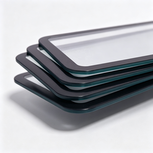 Factory Customized Digital Signage High Temperature Screen Printed Tempered Glass Touchscreen <b>Cover</b> Panel - Product Image 1