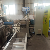 Machine extrudeuse granulatrice automatique à vis simple avec pompe pour le traitement du PVC, production de 100 kg/h