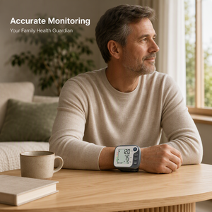 <span class=keywords><strong>Tensiomètre</strong></span> électronique portable <span class=keywords><strong>de</strong></span> type bracelet, moniteur <span class=keywords><strong>de</strong></span> pression artérielle numérique avec détection <span class=keywords><strong>de</strong></span> la fréquence cardiaque, indicateur OMS - Product Image 2
