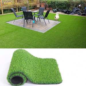 Gazon synthétique imperméable à prix de gros pour aménagement paysager de jardin, tapis d'herbe artificielle souple pour décoration de jardin - Product Image 3