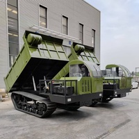 Geländegängiges 8-10 Tonnen Mini-Raupentransportfahrzeug Diesel-Raupendumper zum Verkauf