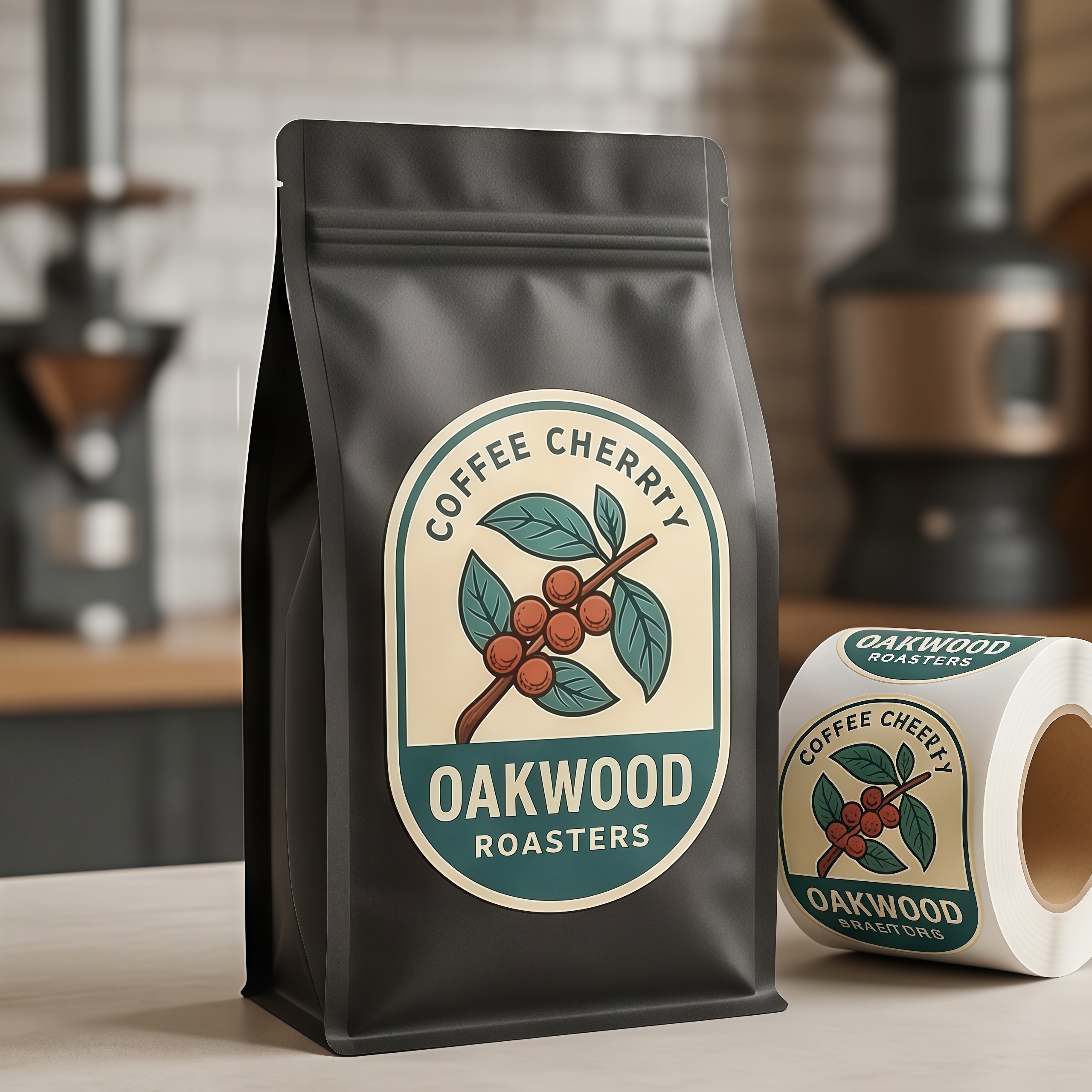 Étiquette de café