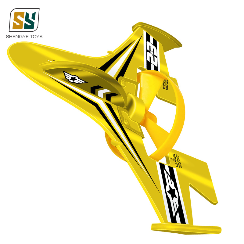 Лидер продаж, пусковое устройство для самолета из ЭВА, Забавный Летающий самолет, пистолет для стрельбы, крутой игрушечный эжектор самолета, катапульта, игрушечный самолет