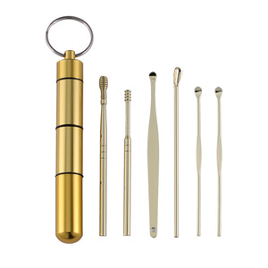 2025 New Wholesale Six-Piece Ear Cleaning Set, Portable and Carry-on Ear Cleaning Tool, Ear Pick, Ear Care - Product Image 4
