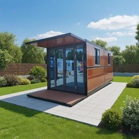 Maison conteneur pliable à déploiement rapide pour le camping minier, le bureau de chantier, l'hébergement temporaire et les solutions de projet