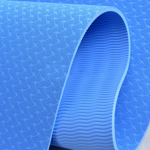 Tapis de yoga en PVC, large et épais, écologique, sans odeur, pour Pilates, portable, pour la musculation à domicile, modèle de marque OEM - Product Image 6