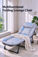 Lit pliant en fer inclinable, lit de sieste portable pour le bureau, lit simple pour la maison, style moderne minimaliste, lit de camping, mobilier d'extérieur