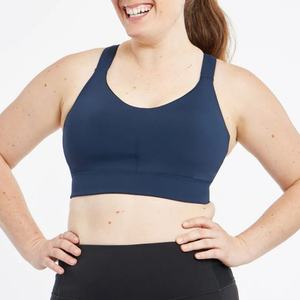 Top de Baño con Espalda Abierta de Máxima Comodidad y Soporte, Top Bandeau con Relleno para Embarazo, Sujetador Deportivo con Insertos Acolchados - Product Image 6