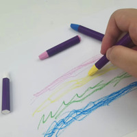 Bâtons de peinture à l'huile multicolores en gros, faciles à effacer, pour la revente en papeterie et les cours de formation artistique - Meilleures ventes