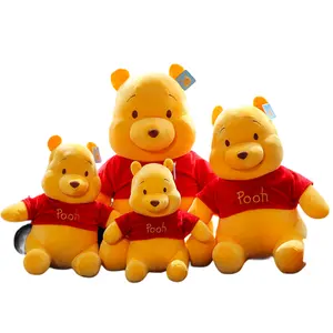 Winnied the Poohed juguete de peluche suave almohada muñeco de peluche derivados niños fiesta boda hogar cumpleaños ornamento