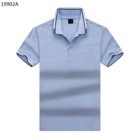 Desain Polo Model Baru Cetak Fashion Premium Bernapas Nyaman Grosir Bisnis Polo Pria Anti Kusut Polo Laris Manis