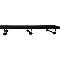 Lit pliant portable en alliage d'aluminium pour 2 personnes, 200*120*37cm, idéal pour la randonnée, le camping et les loisirs en plein air.