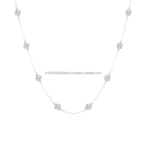 Pendentif de mariage élégant en or 14 carats pour femmes IGI/GIA Lab Grown Diamond Fashion Metal Charms Lab Created-Cadeau parfait - Product Image 1