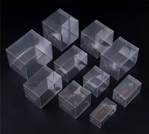 Các nhà sản xuất bán buôn có thể tùy chỉnh logo có thể in trong suốt nhựa gấp Hộp gấp Hộp Quà Tặng Bao bì hộp - Product Image 4